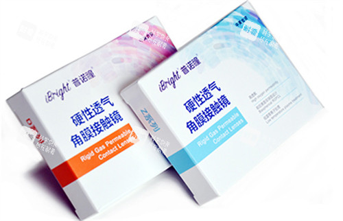普诺瞳角膜塑形镜外包装