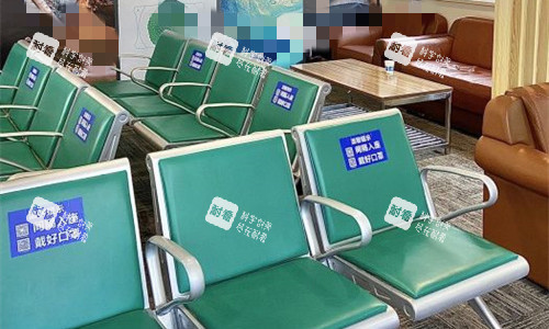 郑州爱尔眼科休息区展示