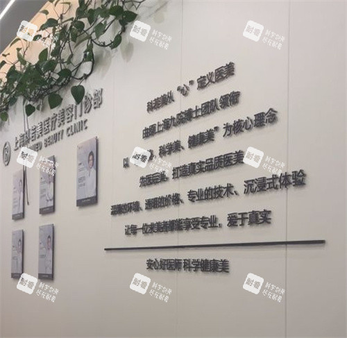 上海科若美医疗美容文化墙