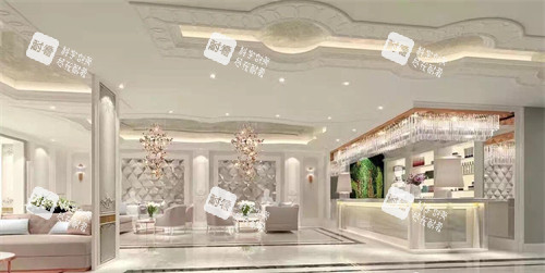 广州雅贝壹医疗美容门诊大厅环境