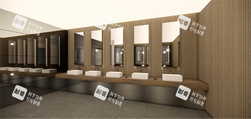 韩国可丽kleam皮肤科明洞店5楼化妆室