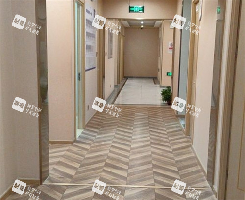 沈阳碧莲盛植发走廊环境