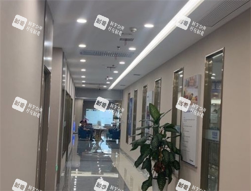 银川碧莲盛植发医院走廊