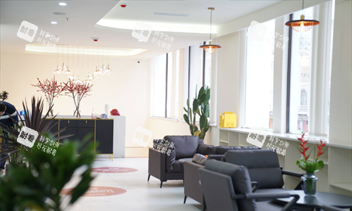 成都恒博植发休息区