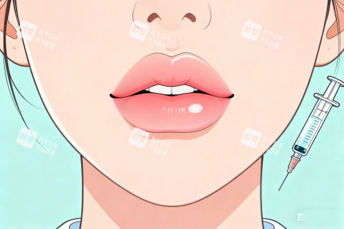 注射丰唇成果图