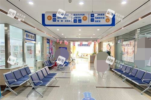 烟台华厦眼科医院科室走廊