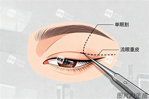 割双眼皮概念图一览 割双眼皮概念图一览