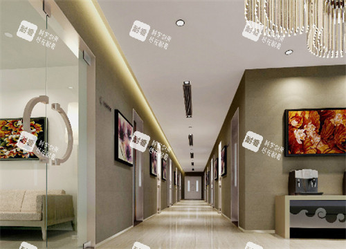 长春铭医整形走廊环境图