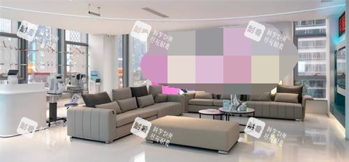 成都睛彩眼科医院内部大厅环境 成都睛彩眼科医院内部大厅环境