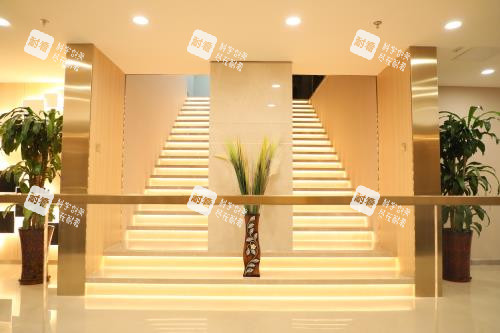 北京碧莲盛植发进口大厅楼梯照