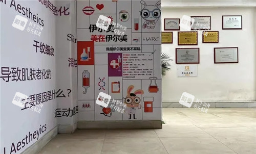 凯里伊尔美医疗美容展示墙