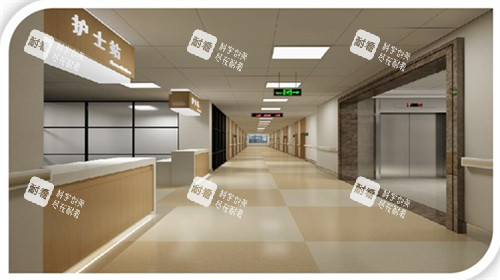 成都东篱整形医院护士站环境一览图