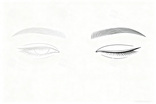 全切双眼皮卡通图 全切双眼皮卡通图