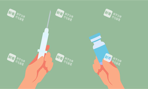 玻尿酸溶注射卡通图