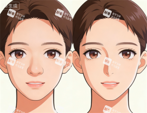 隆鼻手术前后对比 隆鼻手术前后对比