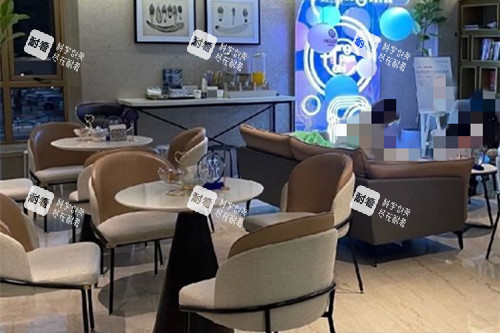 成都米兰柏羽整形休息等候区环境