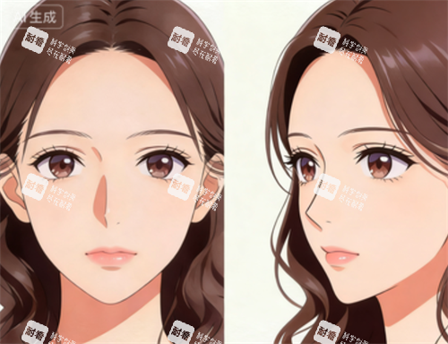 隆鼻对比 隆鼻对比