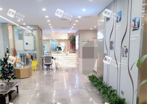 北京碧莲盛植发医院大厅内部
