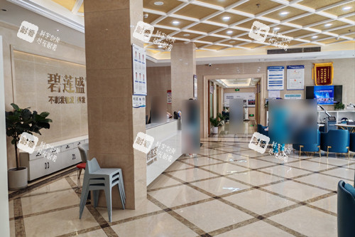 深圳碧莲盛植发大厅图