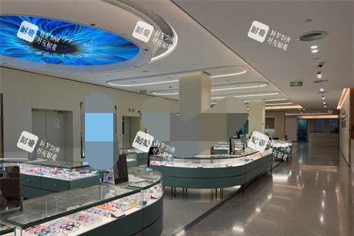 上海爱尔眼科医院视光区示意图