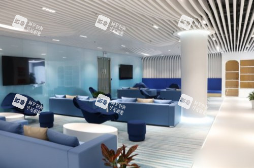 西安医大眼科医院候诊区