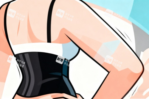 背部吸脂卡通展示图