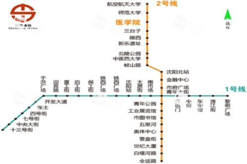 沈阳何氏眼科地铁路线