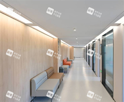 黑龙江普瑞眼科二楼走廊
