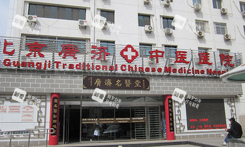 北京广济医院外围示意图