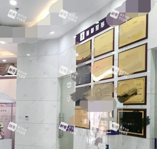 金华丽都医疗美容医院荣誉墙