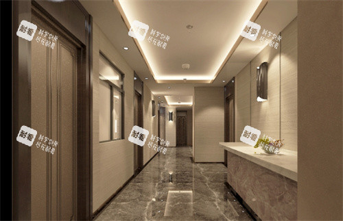 广州军美医疗美容室内走廊