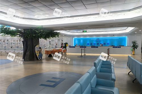 石家庄麦迪格眼科医院大厅 石家庄麦迪格眼科医院大厅
