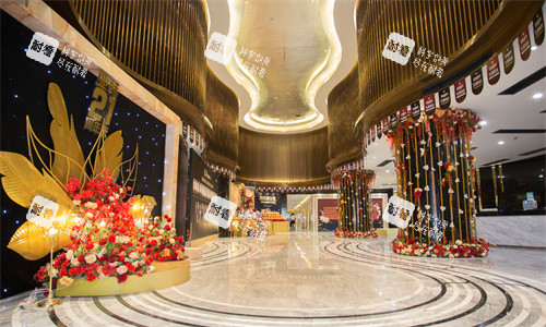 长沙亚韩医学美容医院的大厅