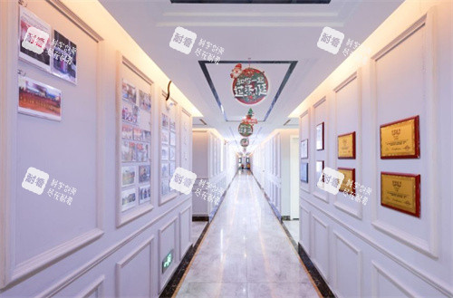 合肥韩宫整形内部走廊