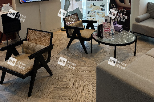 韩国奥嘉娜皮肤科休息区