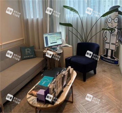 韩国奥嘉娜皮肤科休息区环境