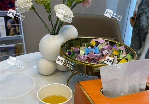 北京氢颜整形医院休息区一角