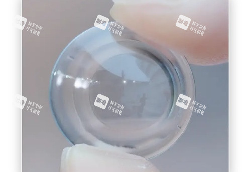 硬性角膜接触镜片整体示意图