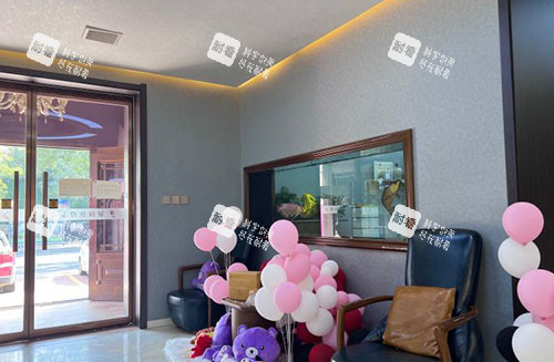 保定驭颜医疗美容入口环境实拍图