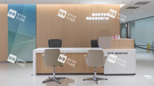 重庆爱尔眼科前台场景照 重庆爱尔眼科前台场景照
