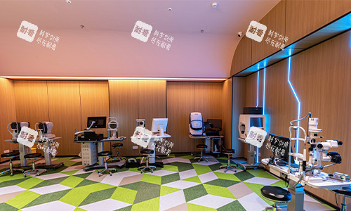 深圳黑马眼科视力检测区环境