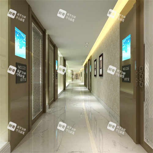 乌鲁木齐伊丽莎白整形医院二楼走道环境