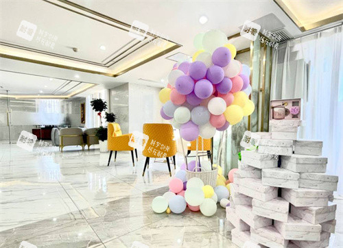 南京皓月环亚医疗美容大厅一角 南京皓月环亚医疗美容大厅一角