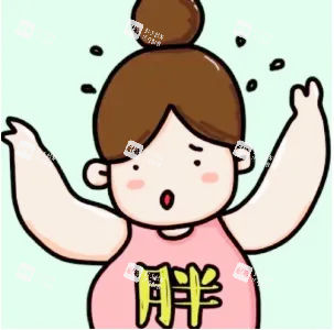 肥胖卡通图吸脂