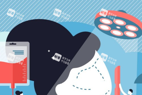 面部注射卡通宣传展示