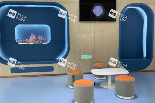 郑州尖峰眼科医院等待区 郑州尖峰眼科医院等待区