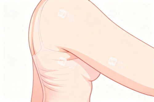 背部脂肪多卡通图