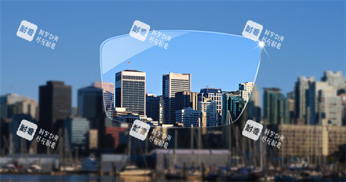 依路视钻晶防控镜片宣传图