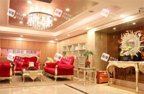 广州美恩整形二楼大厅等待区