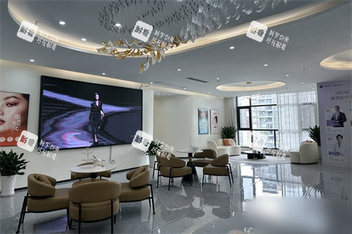 重庆秀山俪美医疗美容大厅休息区 重庆秀山俪美医疗美容大厅休息区